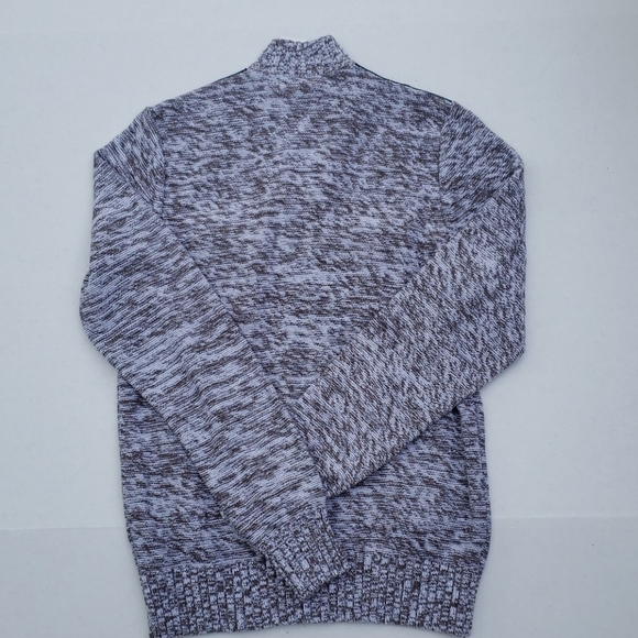 New GUESS Drian Mock-Neck Zip Men's Sweater - Picture 6 of 6